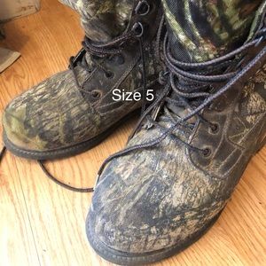 Boys camouflage Rocky Boots